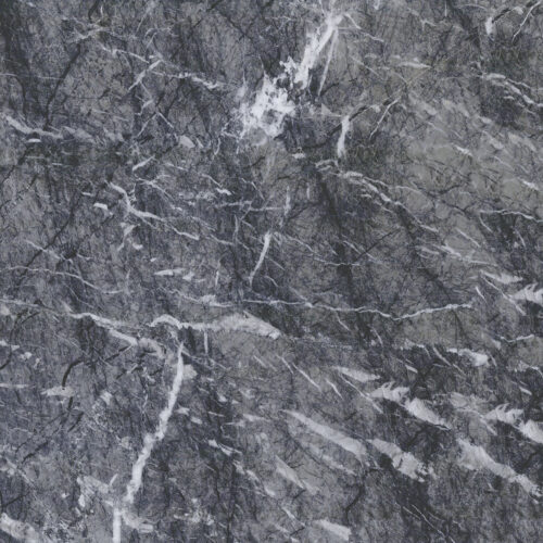 Marmo Grigio Carnico tile room scene dark dramatic luxury bathroom floor