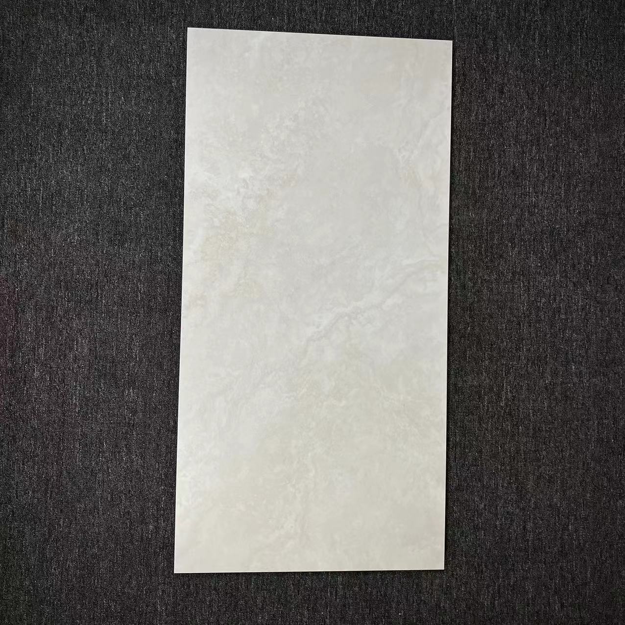 Everest Silver near-white stone-look porcelain floor tile