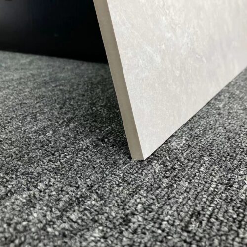 Elegance Grey large format tile full face view dove wing pale grey polished surface