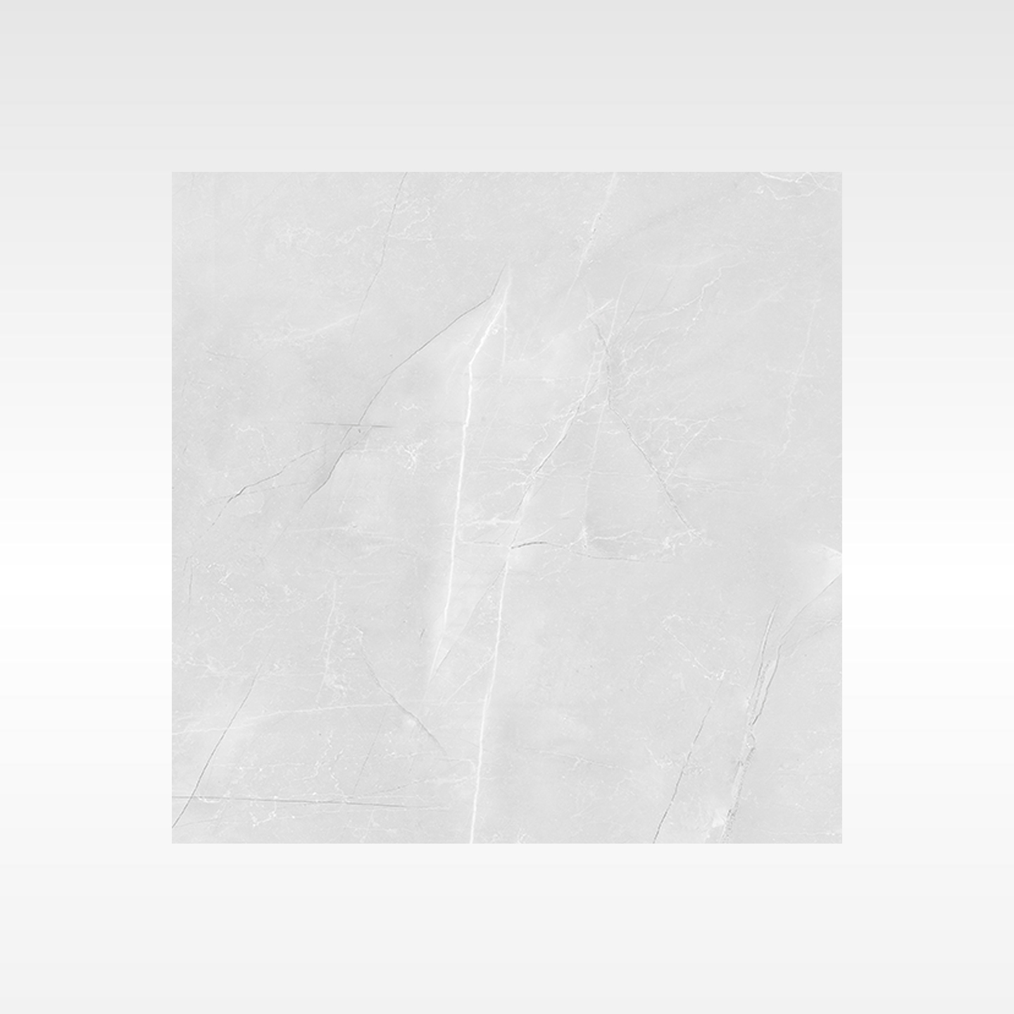 Vienna Grey polished porcelain tile pale grey-white vienna mist with angular geometric steel blueprint veins