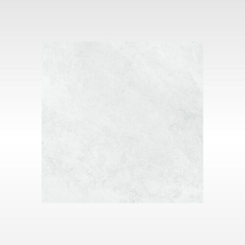 Ionic Silver tile full face view luminous white silk shimmer polished surface