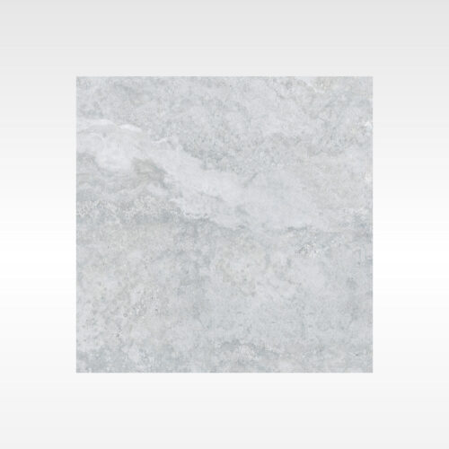 Riverstone Silver tile close-up showing glacier mist and moonstone swirling detail