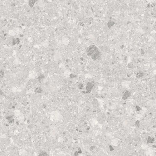 Gelato Medium porcelain tile stone chip detail mid-grey indoor floor