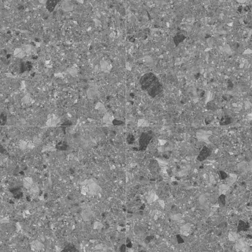 Gelato Dark porcelain tile deep charcoal stone chip detail indoor floor
