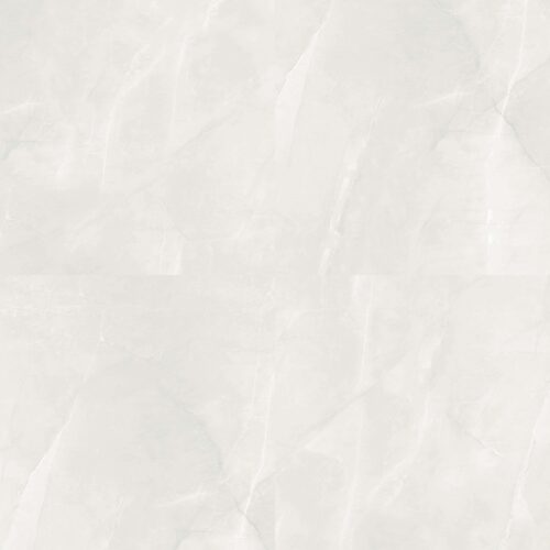 Vienna Ivory large format tile full face view angular geometric folded veining warm white ivory