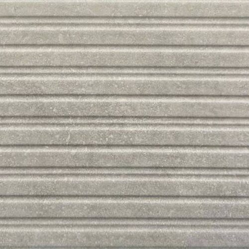 3853 Feature Series Pure white horizontal groove texture wall tile indoor bathroom