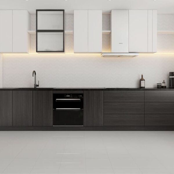 AR6030M Arrow embossed chevron relief wall tile kitchen splashback 300x600mm contemporary satin