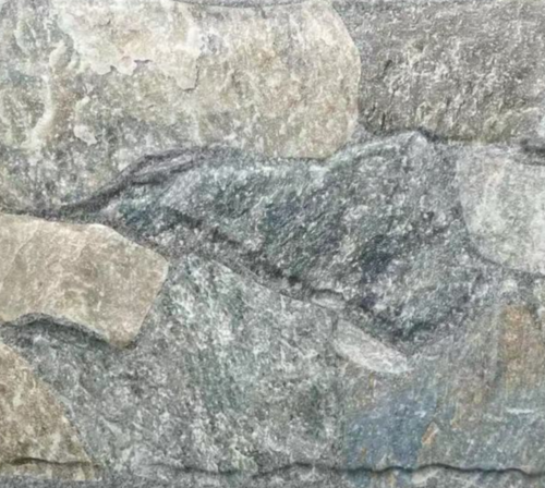 GS63087 Rock Wall natural cobblestone boulder wall tile grey green outdoor feature 300x600mm