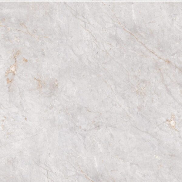 Glacier Vein polished porcelain tile 600x1200mm – pale glacial white marble with delicate honey-gold veining, Belantti2