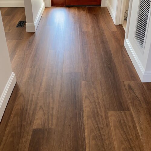 Jarrah 7019 hybrid SPC flooring lifestyle room deep rich red-brown jarrah floor