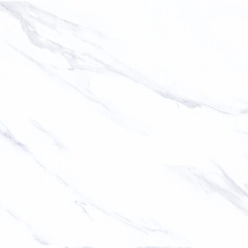 Luna Haze polished tile close-up diagonal silver grey veining white marble indoor