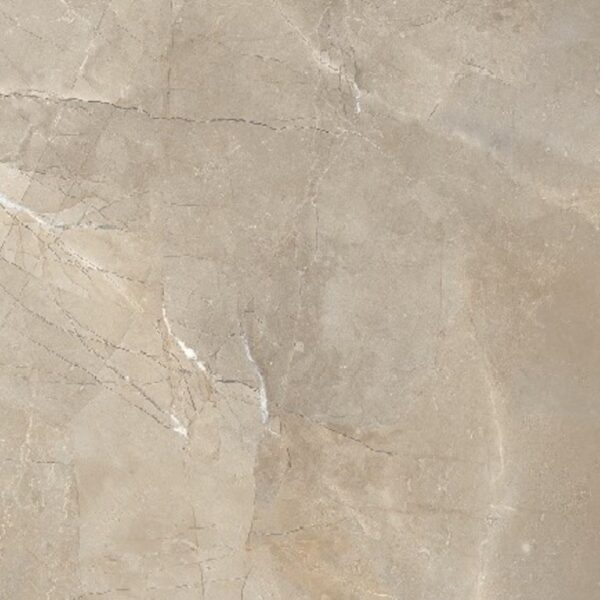Pulpis Natural gloss polished porcelain tile 600x1200mm – warm biscuit taupe marble look with natural stone movement, Belantti2