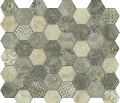HEXAGON 45x52mm