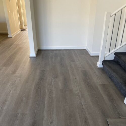 Hatton Oak 7018 hybrid SPC flooring plank warm medium oak 7mm waterproof 1524x228mm