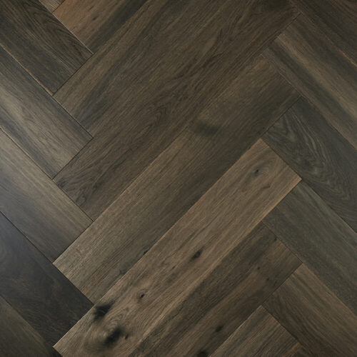 De Marque Oak - Ash Grey (Herringbone)