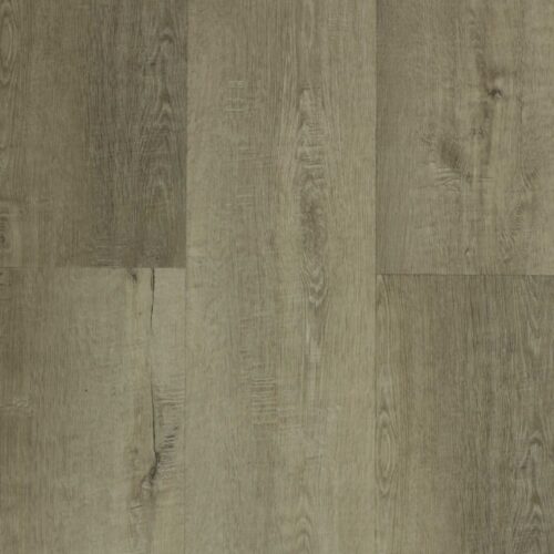Cool grey hybrid flooring plank - Aspire RCB Crystal Lake rigid composite 8mm embossed timber