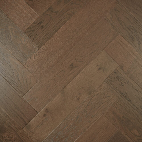 De Marque Oak - Dark Brown (Herringbone)