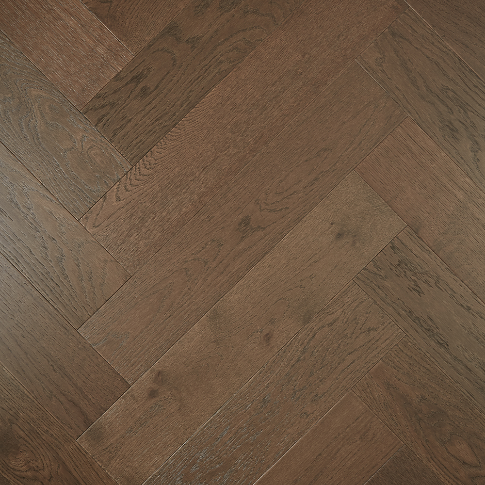 De Marque Oak - Dark Brown (Herringbone)
