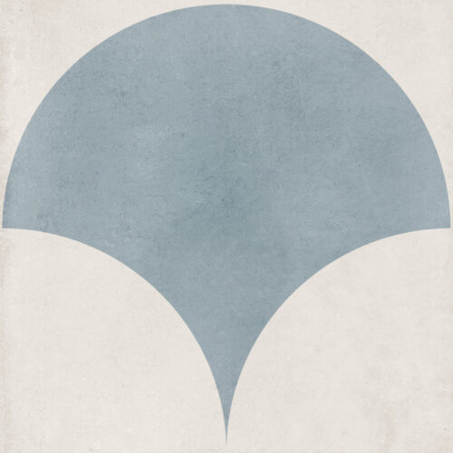 Blue porcelain — Tiffany Blue Fishscale