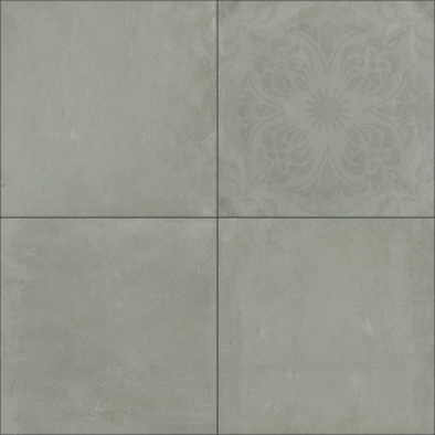 Light grey porcelain tile — Midtown Light Grey