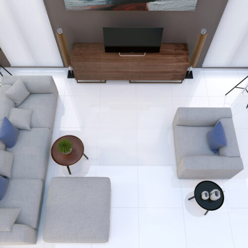 White porcelain tile — Absolute White