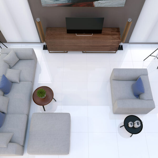 White porcelain tile — Absolute White