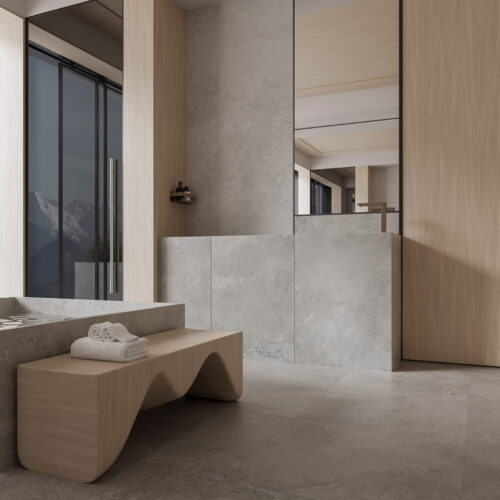 Grey porcelain tile — Arctic Grey