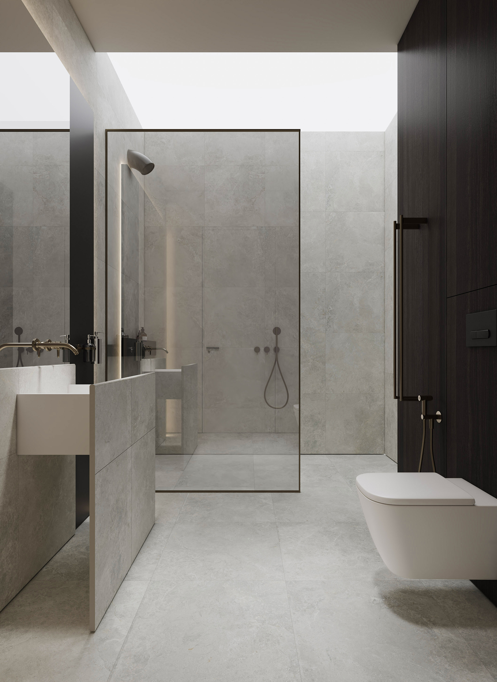 White porcelain tile — Arctic White