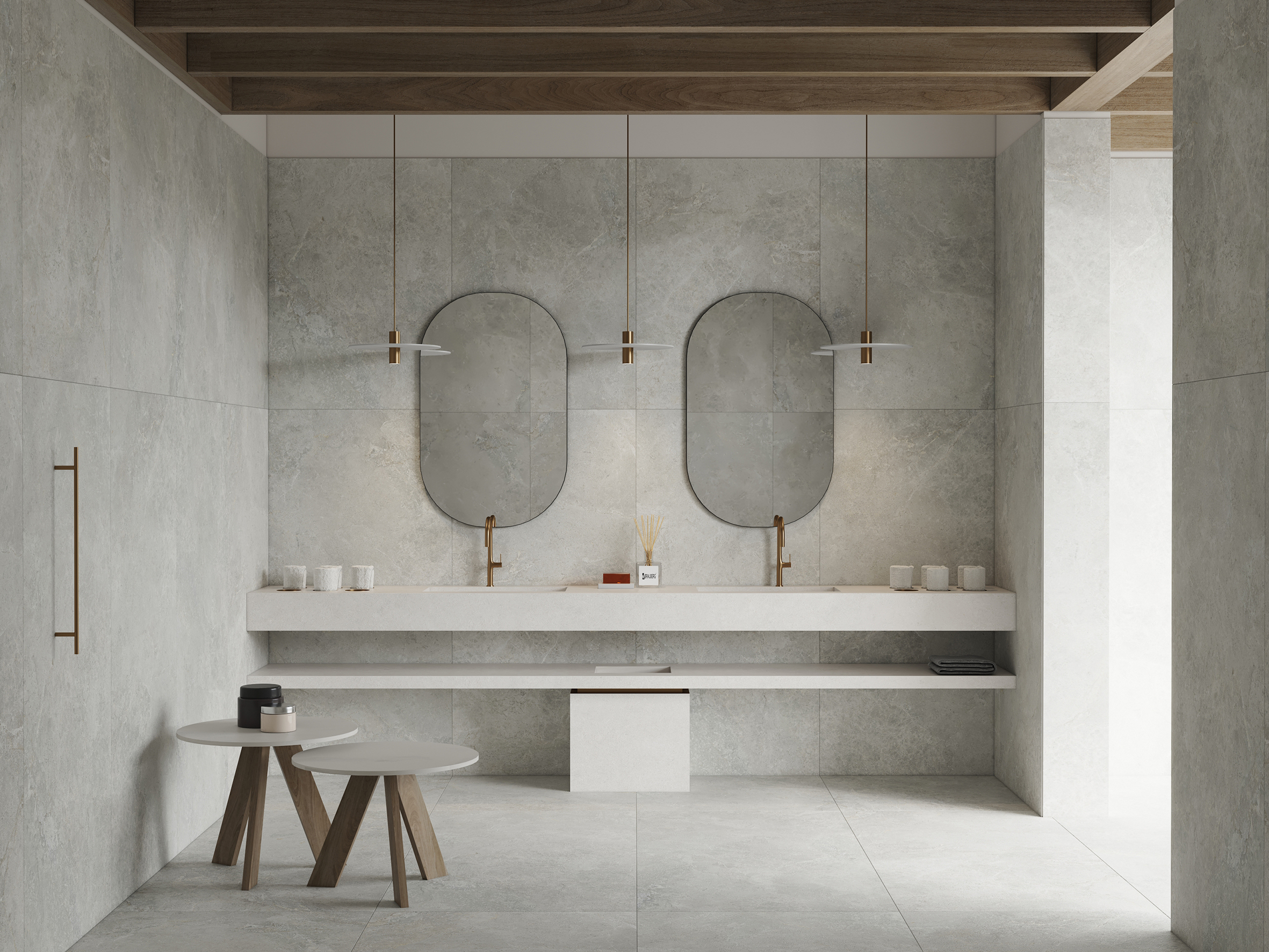 White porcelain tile — Arctic White