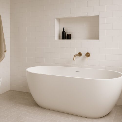 White ceramic tile — Bega White