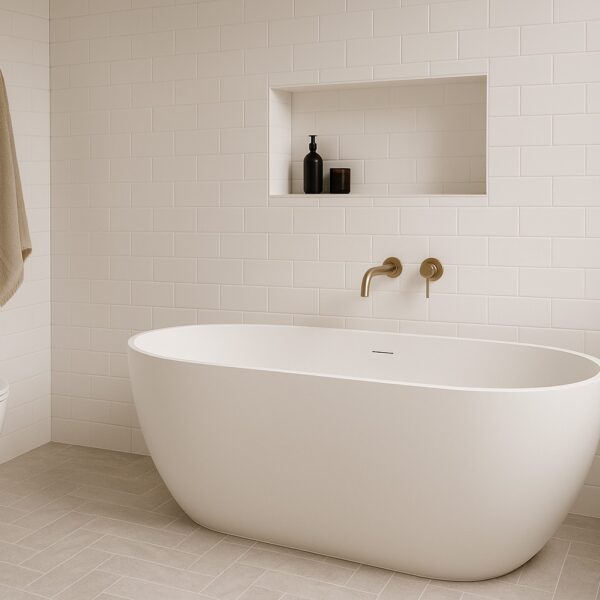 White ceramic tile — Bega White