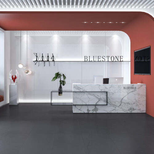 Charcoal porcelain tile — Bluestone Charcoal