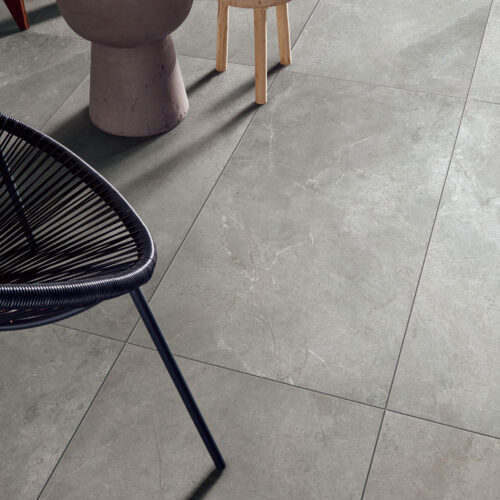 Grey porcelain tile — Chiswick Grey