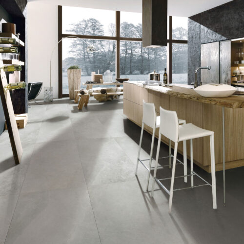 White porcelain tile — Chiswick White