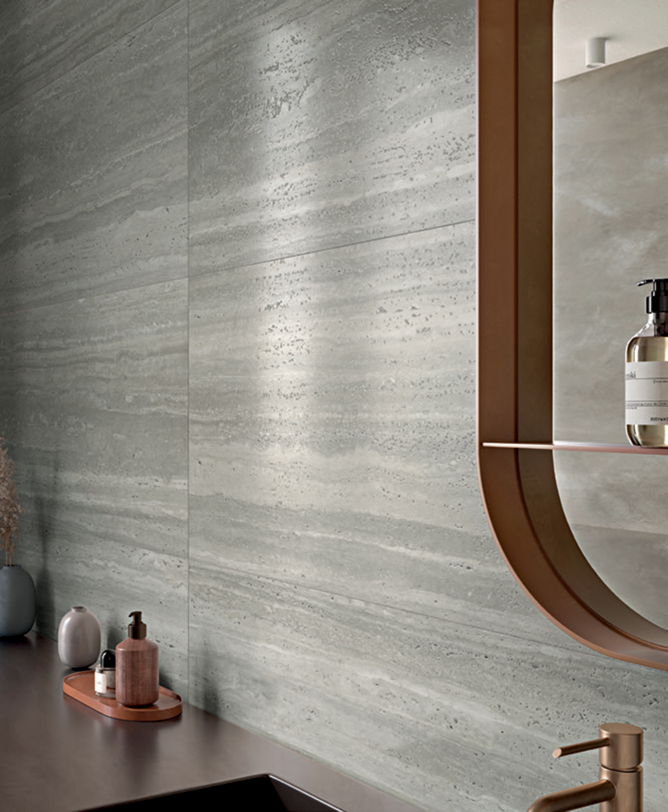 Grey porcelain tile — Dorica Grey