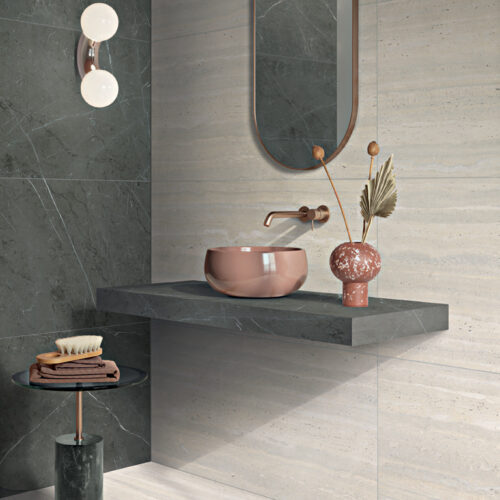White porcelain tile — Dorica White