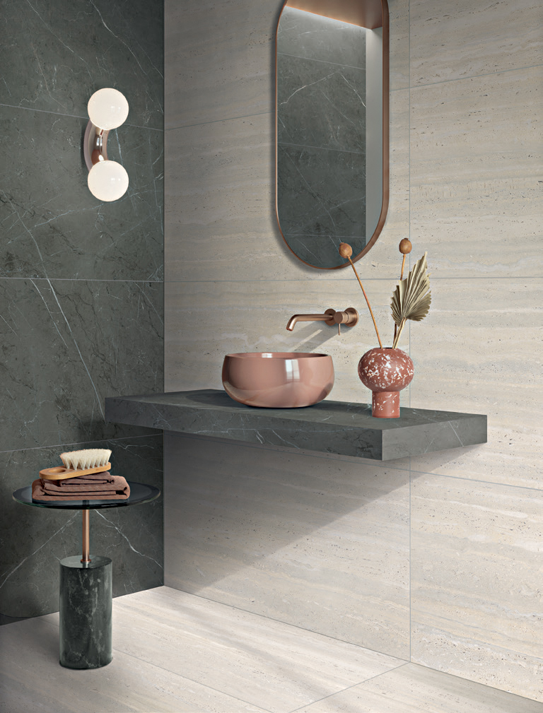 White porcelain tile — Dorica White