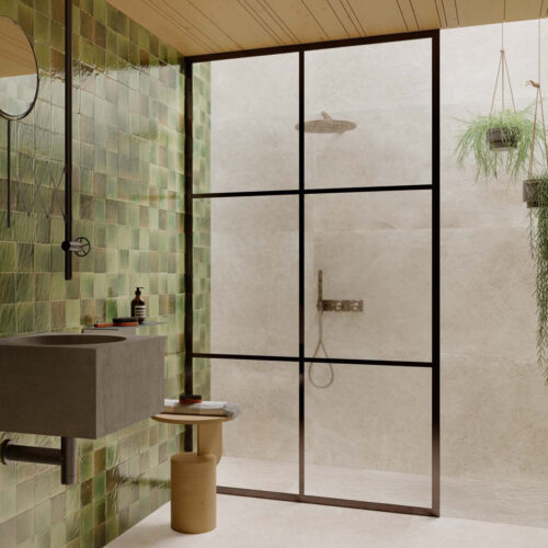 Green ceramic tile — Gleeze Green