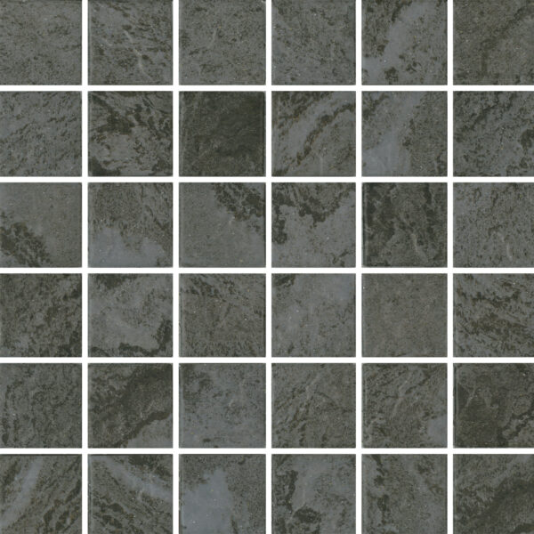 Blue porcelain mosaic tile — Hideaway Alpine Bluestone