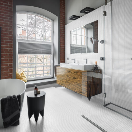 White porcelain — Kitkat White Satin