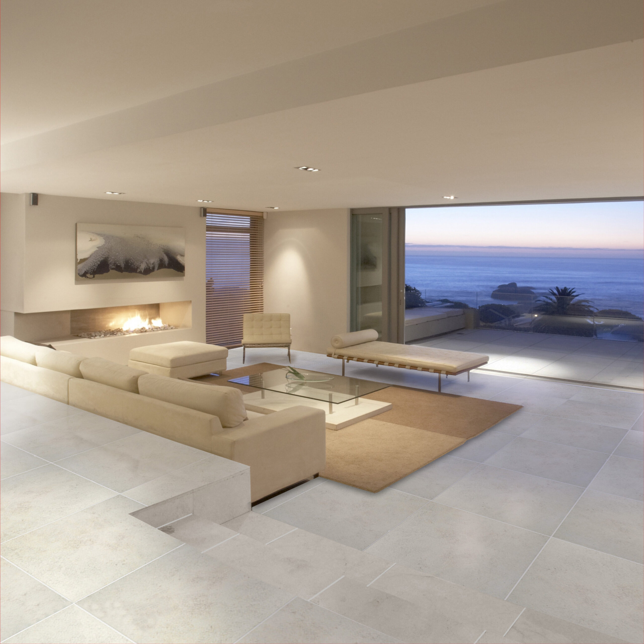 Beige porcelain tile — Konkrit Beige