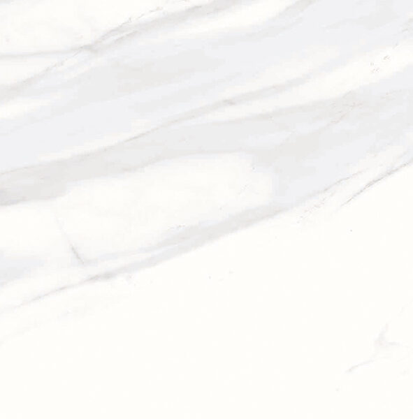 White porcelain tile — Montebello White