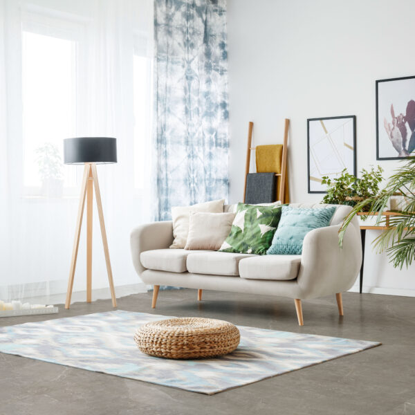 White porcelain tile — Marfil White