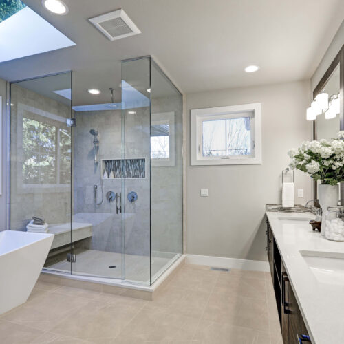 Grey porcelain tile — Moke Grey