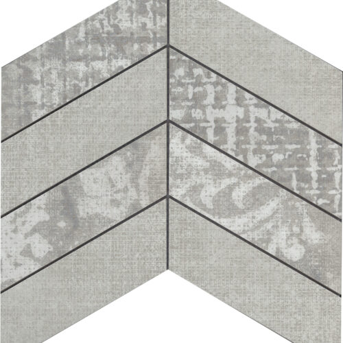 Beige porcelain — Network Chevron Stone
