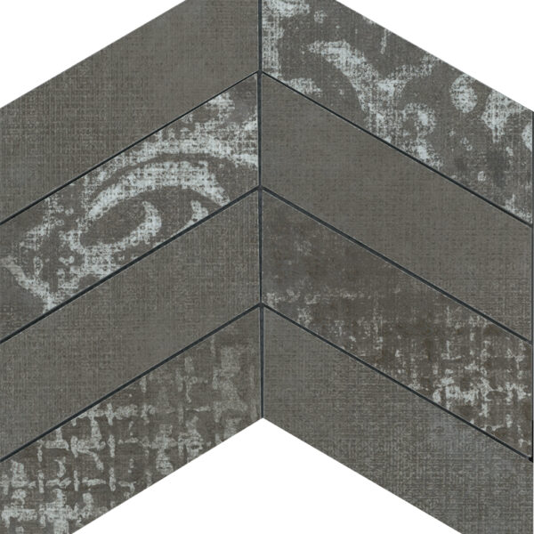 Beige porcelain — Network Chevron Taupe