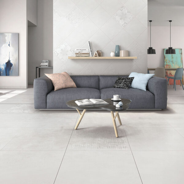 White porcelain tile — Network White