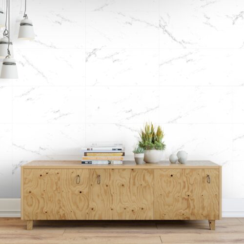 White porcelain tile — Palace White