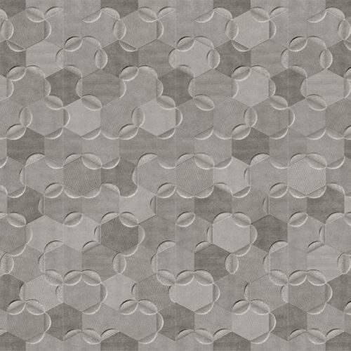 Grey ceramic tile — Petalas Grey