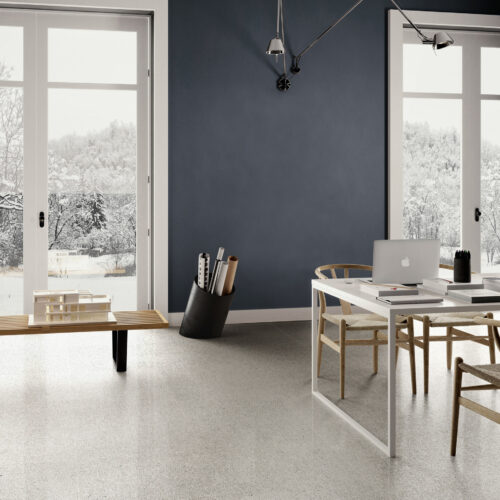 Brown porcelain tile — Quarrazzo Brown
